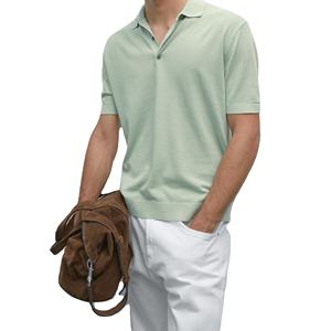 Camisa Esencial Antiarrugas 100% Algodón para Hombre - Manga Corta, Corte Regular, Prenda Básica para Comodidad y Estilo - Product Image 1