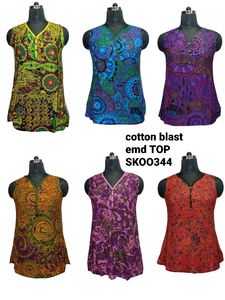 SK NOOR et SONS présente leur haut Razer en coton court à la mode, un haut en coton denim design respirant - Product Image 5