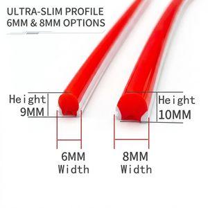 Wismart สาย <span class=keywords><strong>LED</strong></span> แบบแยกไฟ<span class=keywords><strong>นีออน</strong></span>6/8มม. พร้อมไฟ <span class=keywords><strong>LED</strong></span> 120ดวง12V/24V IP65 - Product Image 5