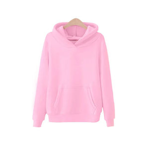 เสื้อฮู้ดดี้ฤดูร้อน สกรีนโลโก้ได้ ทรงโอเวอร์ไซส์ ผ้าฝ้าย 100% นุ่ม ระบายอากาศ แห้งเร็ว ราคาถูก สำหรับผู้หญิง - Product Image 3