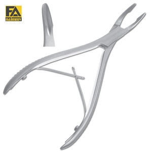 Najmmy Dean Rongeur 3mm à simple action, plieur orthopédique courbé pour la coupe osseuse, instrument chirurgical pour la chirurgie générale - Product Image 3
