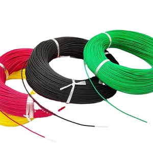 Super Quality Customized Large High Voltage 0.5mm 2.5mm Silicone Rubber Copper galvanized cable Appliance Electrical Wire