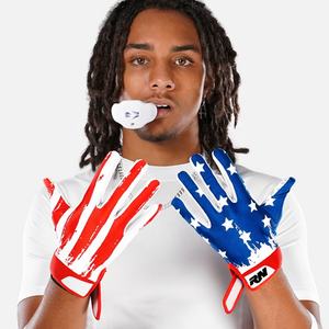 Gants de football américain/Gants récepteurs de football pour adultes/Gants de sport personnalisés Football - Product Image 3