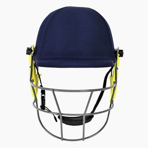 Seguridad a la parrilla Cricket Batting Casco de acero de titanio La mejor calidad Logotipo personalizado Color personalizado - Product Image 6