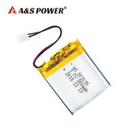 Pabrik OEM Shenzhen Penjualan Langsung Baterai Lipo 3.7V 803035 800mah Baterai Li-polimer untuk Berbagai Perangkat