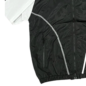 Survêtement en nylon coupe-vent pour hommes Sports Active Wear Vestes et pantalons Ensembles de jogging deux pièces - Product Image 4