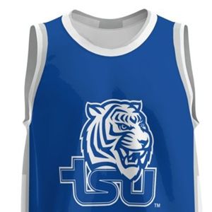 Maillot de basket-ball de l'Université de l'État du Tennessee, personnalisé, TSU Tigers, sans manches, respirant, léger, vêtements de sport pour hommes, Infinitive - Product Image 3