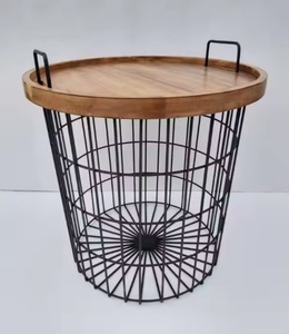 Tables basses rondes en métal avec des conceptions modernes construites pour la durabilité et les espaces commerciaux utilisent les tables de fer de luxe les plus exigeantes - Product Image 5