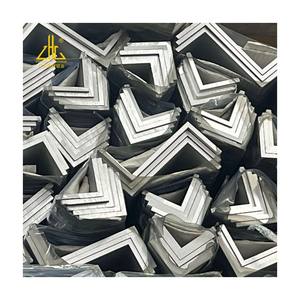 Phật sơn nhôm hồ sơ nhà sản xuất mạnh mẽ 6082 nhôm góc với kết thúc hạt gỗ cho sản xuất đồ nội thất tùy chỉnh - Product Image 1