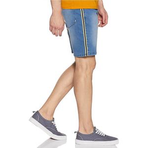 กางเกงขาสั้นผ้ายีนส์พิมพ์ลายสำหรับผู้ชายกางเกงขาสั้นผ้ายีนส์เอวต่ำสำหรับแฟชั่นฤดูร้อน - Product Image 2