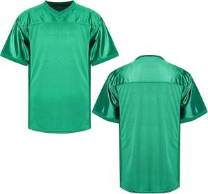 Nueva malla transpirable de alta calidad cosida/bordado hombres mujeres niños fútbol americano Jersey - Product Image 1