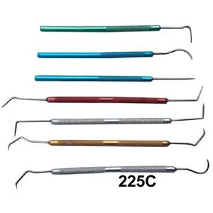 CERA CARVERS/SONDAS Cera Carver/Sondas Acero inoxidable Multi Color Anodizado Cera herramientas de trabajo para dentistas - Product Image 2