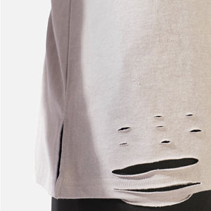 Débardeur en coton uni de musculation personnalisé pour hommes, vêtements de sport, fitness et muscles, couleur unie, vente en gros - Product Image 4