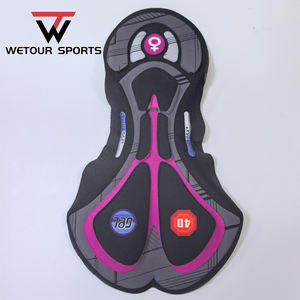 <span class=keywords><strong>Mousse</strong></span> multicouche <span class=keywords><strong>avec</strong></span> insert en gel de silicone pour femmes, coussinets de chamois pour <span class=keywords><strong>VTT</strong></span>, pantalons de cyclisme. - Product Image 1