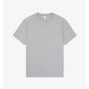 Camiseta gráfica de algodón 100% al por mayor de primera calidad personalizada para hombre de 6 oz. Camiseta de algodón transpirable ajustada de manga corta con cuello redondo - Product Image 1