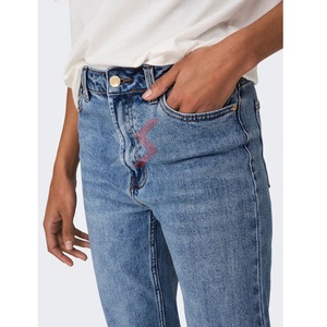 2025 Trendy Slim Female High <b>Waist</b> Denim Straight Fit <b>Jeans</b> Pants Ladies Sexy Fashion Stretch Pencil Pants <b>Jeans</b> Women - Product Image 5