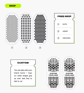 ถุงเท้าหุ้มข้อ2แถบติดป้ายโลโก้แบบกำหนดเองมีตัวเลือกสีสำหรับผู้ชายผู้หญิงกีฬาวิ่งพิลาทิส - Product Image 6