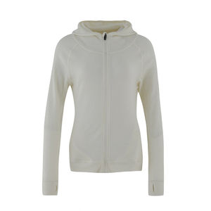 Sweat à capuche pour femme couleur unie 100% coton impression personnalisée High Street sweat à capuche pour femme - Product Image 1