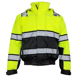 Новейший дизайн, индивидуальные, высокое качество, оптовая цена, легкие, объемные, передние карманы, защитные Рабочие куртки для мужчин