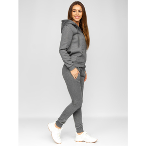 Femmes Automne Automne Hiver Casual Hoodie Two Piece Set Long Sleeve Women Tracksuit Sweatsuit Loungewear Women Sets - Product Image 4