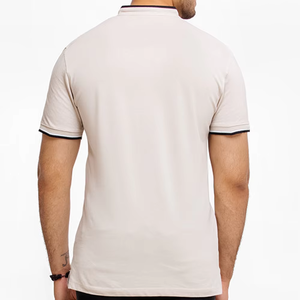 เสื้อโปโลผู้ชายแขนสั้นระบายอากาศได้ดี, เสื้อโปโลแบบเปิดลงปกเสื้อใส่ในชีวิตประจำวัน - Product Image 5