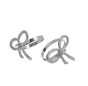 Metal Classic Napkin <b>Ring</b> Eco-Friendly Aluminum Wedding Party Decoration for Home & Restaurant Use with Customizable Design - Product Image 4
