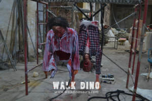 Halloween Op Maat Gemaakt Spookhuis Geanimeerde Dinosaurus Spookmodel Indoor Winkelcentrum Avonturenpark Pretpark Uitrusting - Product Image 5