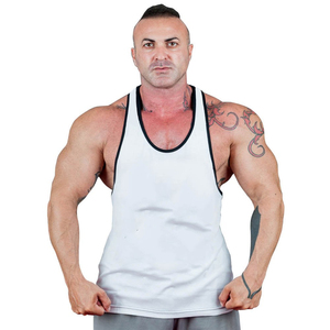 Sports Shirt Breathable Custom Logo Design Solid <b>Tank</b> <b>Top</b> for <b>Men</b> Gym Sports Wholesale <b>Men's</b> Workout <b>Tank</b> <b>Tops</b> Fitness Vest - Product Image 2