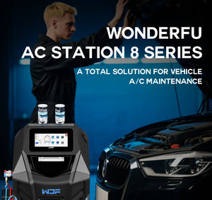 Machine de récupération de gaz réfrigérant en gros pour l'automobile R134A R1234YF avec compresseur de 1/2 CV et réservoir de stockage de 10 L – Modèle international - Product Image 1