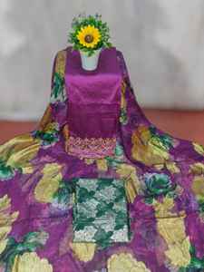 Tela Viscosa de Lujo de Calidad Superior Fransawi Dirac con Diseño de Paisley para Vestidos de Eventos Especiales - Product Image 6