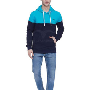 Sudaderas con Capucha para Hombre, Diseño Sólido, Forro Polar de Poliéster/Algodón, Alta Calidad, Logotipo Personalizado - Product Image 4