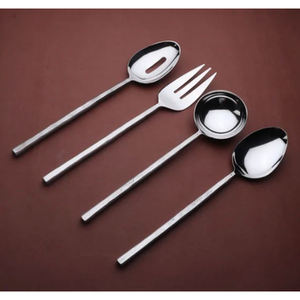 Ensemble de couverts en laiton avec couverts parfaits plaqués couleur or pour la table du restaurant de l'hôtel et l'utilisation d'occasion de mariage - Product Image 4