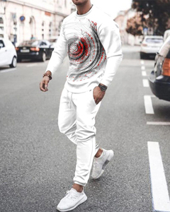 Sublimation Vente en gros Survêtement d'Hiver pour Hommes Sweat à Capuche Thermique Jogging Costume d'Entraînement à Longue Fermeture Éclair Survêtement Personnalisé pour Hommes - Product Image 6