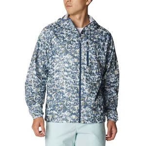 Veste à fermeture éclair intégrale pour homme, imprimée par sublimation, à séchage rapide, pour l'entraînement et un usage décontracté - Product Image 1