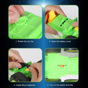 Nuevo diseño <span class=keywords><strong>Stunt</strong></span> Car Cyclone Rc Car Magic Cartoon Control remoto Rc Jumping <span class=keywords><strong>Stunt</strong></span> Car Juguetes para niños con sonido ligero - Product Image 6