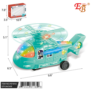 24/2/12 uds/CS helicóptero de policía eléctrico Control remoto Metal plástico avión USB controlador batería Radio frecuencia RC vuelo - Product Image 1
