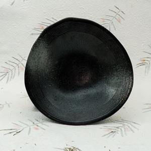 ชามผลไม้ตกแต่งสีดำมีสไตล์กลางโต๊ะรับประทานอาหารจานแสดงผลที่หรูหราสำหรับเคาน์เตอร์ห้องครัวและของตกแต่งบ้าน - Product Image 5