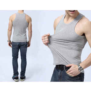 Camisetas sin mangas para hombre, camiseta sin mangas para entrenamiento de gimnasio de secado rápido, ropa deportiva transpirable, top de entrenamiento deportivo informal - Product Image 2