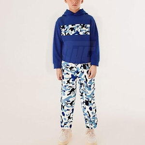 Ensemble de survêtement pour enfants, ensemble de sport élégant, survêtement pour enfants pour l'école, l'entraînement et les vêtements décontractés - Product Image 3