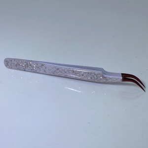 Pince à épiler faux cils pince à épiler personnalisée fournitures d'extension de cils pince à épiler à pointe de fibre - Product Image 6