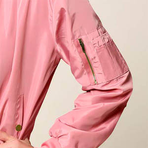 Meilleur produit d'hiver Veste bombardier coupe-vent chaude pour l'hiver Veste bombardier à manches longues respirante coupe décontractée pour femmes - Product Image 6