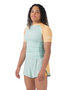 Personnalisé BJJ SURF Rash Guard Jiu Jitsu À Manches Courtes MMA Compression Rash Guard Pour Hommes Et Femmes 80% Polyester Et 20% Spandex - Product Image 6