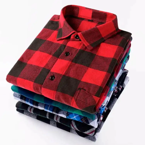 Venta al por mayor de calidad superior de manga larga de punto para hombre 100% Camisa de algodón bordado personalizado de secado rápido ecológico transpirable - Product Image 5