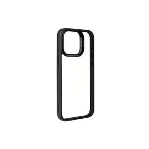 Funda Protectora Negra Netzy para iPhone 15 Pro Max con Protección de Cámara de Silicona TPU Antihuellas y Soporte Integrado - Product Image 6