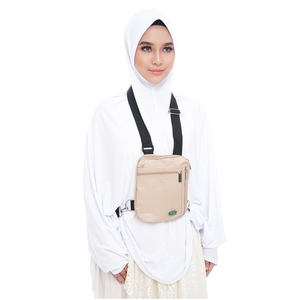Top Leading Supplier of Durable Quality Hajj Safe <b>Crossbody</b> Shoulder <b>Bag</b> Available at Best Price for Muslim <b>Men</b> and Women - Product Image 1