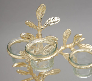 Candelabros de vidrio con votivos Diseño elegante para juego de portavelas votivo de luz parpadeante suave - Product Image 3