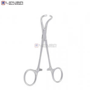 Pinces à serviettes émoussées Tohoku de qualité supérieure manuel 10.5 cm 4 pouces en acier inoxydable de qualité chirurgicale certifié MOL premiers soins vétérinaires - Product Image 3