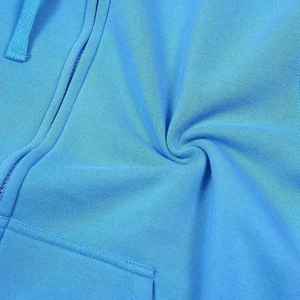 Sudadera clásica superior para hombre con logotipo bordado personalizado, chándal Jooging de secado rápido con conjunto de Jogger de tela suave - Product Image 6