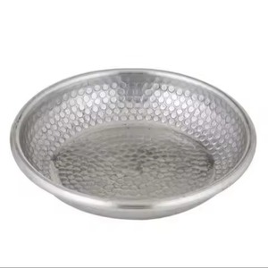 Cuenco decorativo dorado minimalista moderno Ideal para mesa de comedor de lujo con estilo e interiores de casas contemporáneas - Product Image 2