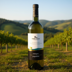 TERRE CEVICO Pagadebit Di Romagna DOC Made in Italy Soft Crisp White <b>Wine</b> 750ml 6 Bottles Per Box - Product Image 3